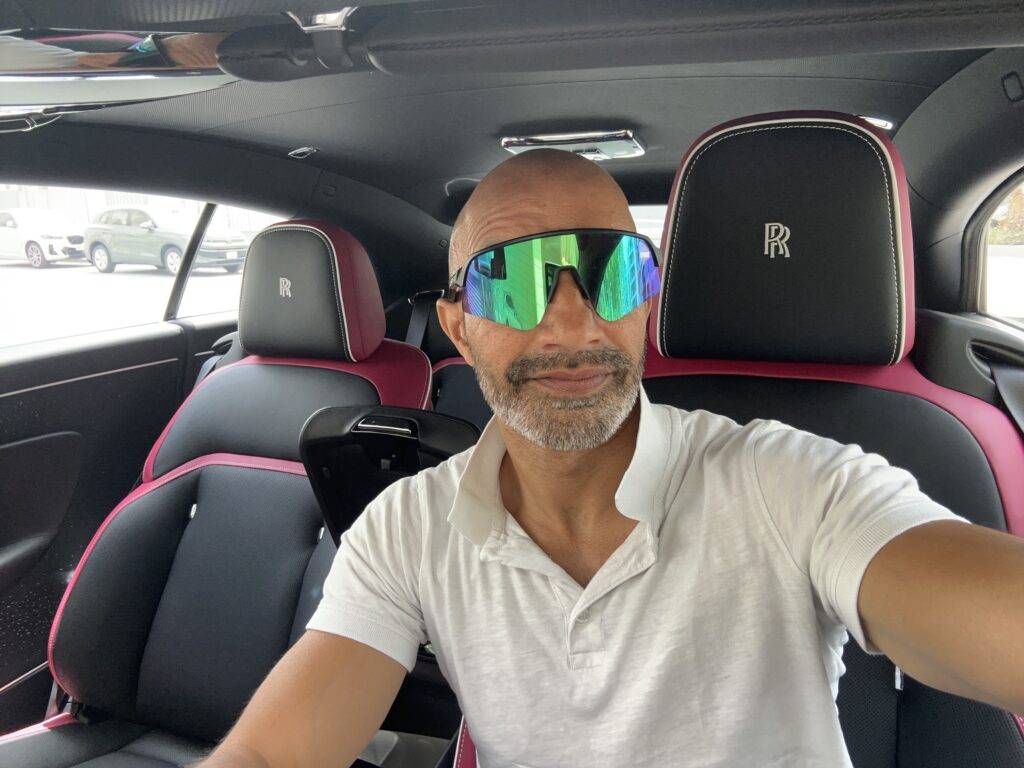 Writer Justin Harper feels like a VIP inside the luxury cabin